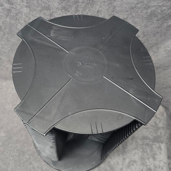 Fellowes Rotating CD Storage Tower Stand Compact Disk Music Cd's Holder 112 - Picture 4 of 9